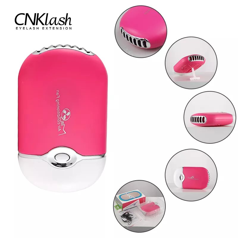 Eyelash Extension Fan - Miniventilador USB para pestañas, herramienta de