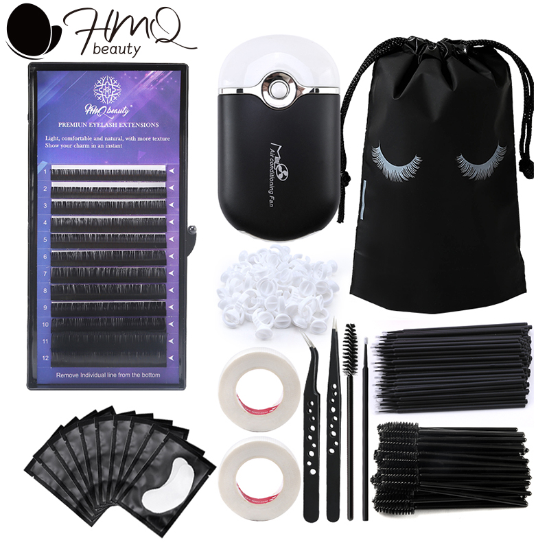 Eyelash Extension Fan - Kit de extensión de pestañas para