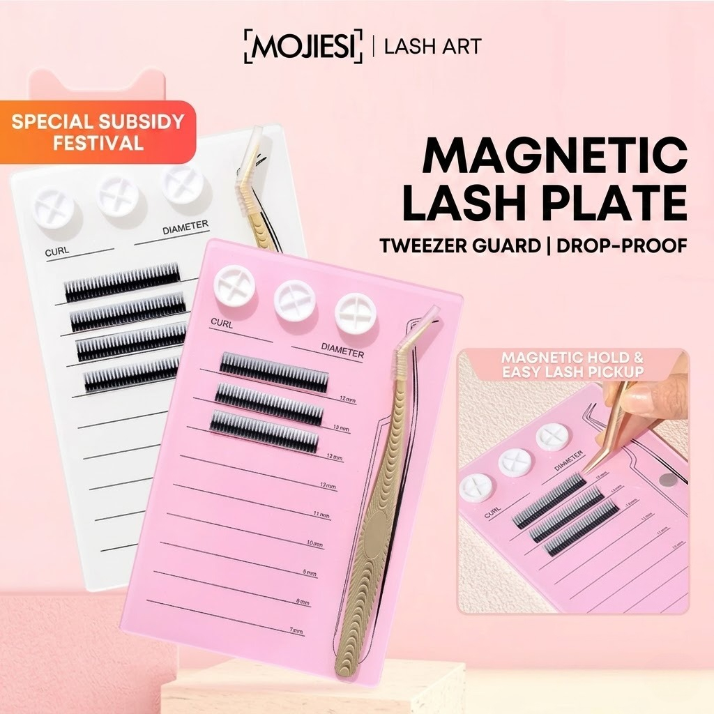 Eyelash Extension Fan - Paleta Magnética para Extensiones de Pestañas