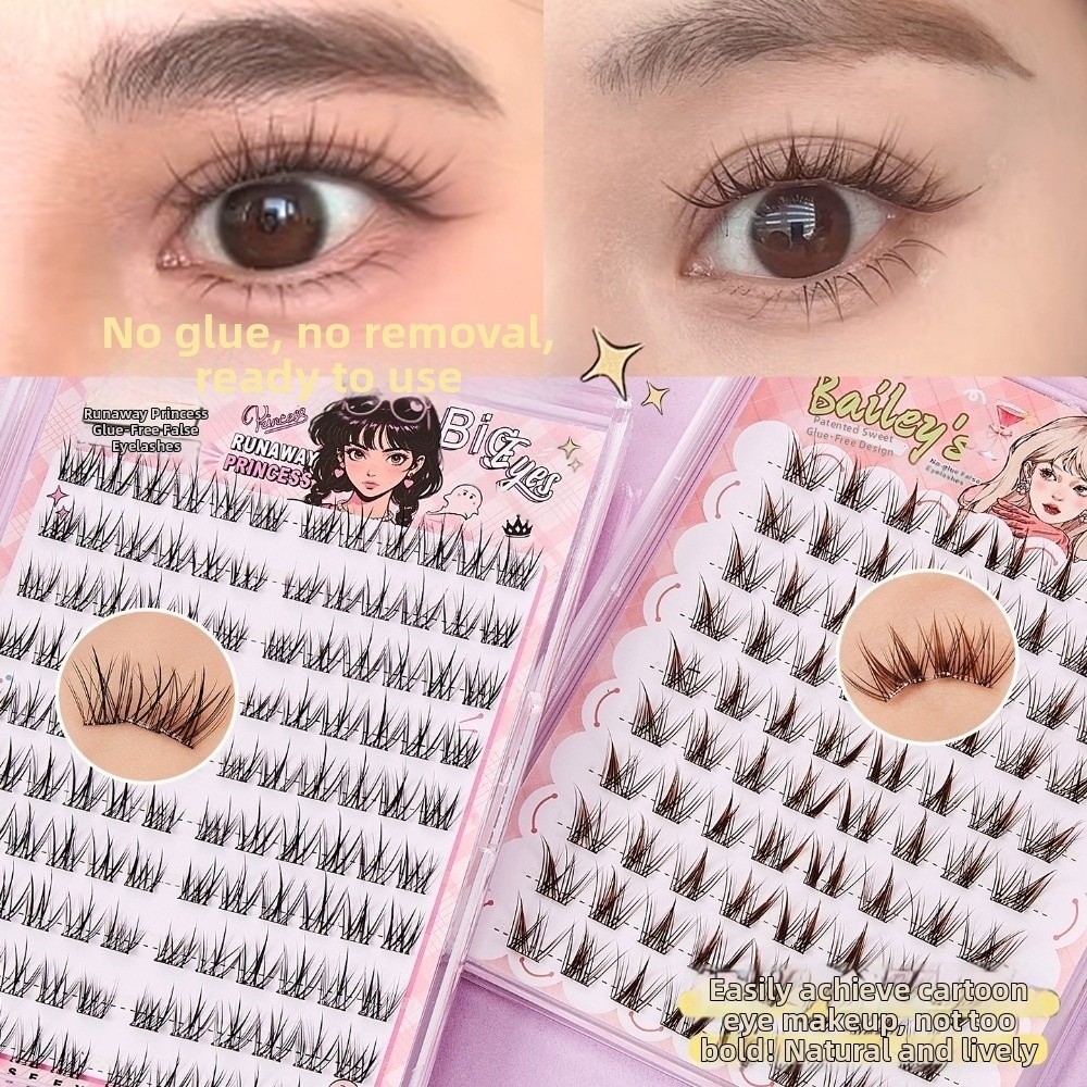 Eyelash Extension No 11 - 80 Grupos de Pestañas Postizas Autoadhesivas