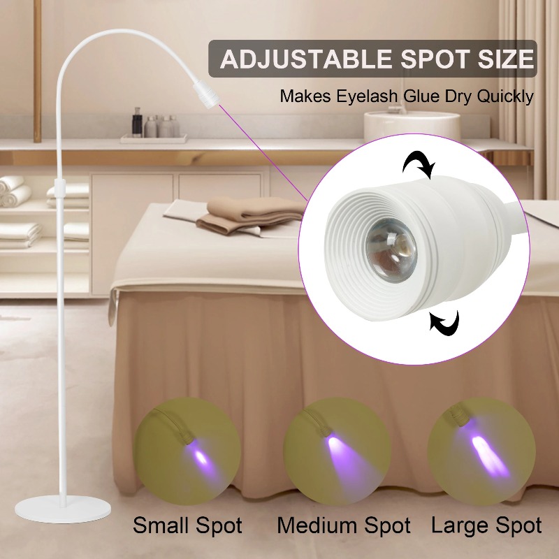Eyelash Extension Salon - Lámpara UV para Pestañas, Extensión de