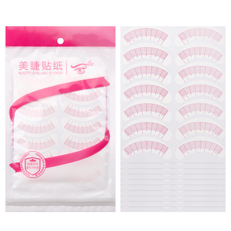 Lash Mapping Sticker - 70 pares de pegatinas para mapeo