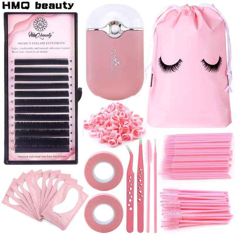 Eyelash Extension Fan - Kit de extensiones de pestañas, 268