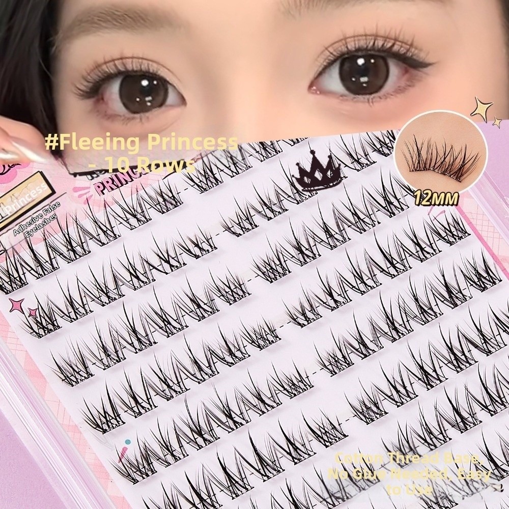 Eyelash Extension No 11 - 80 Grupos de Pestañas Postizas Autoadhesivas