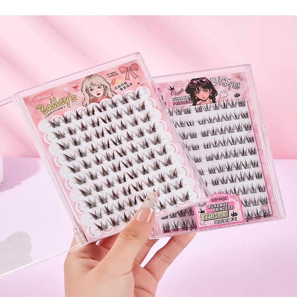 Eyelash Extension No 11 - 80 Racimos de Pestañas Postizas Autoadhesivas
