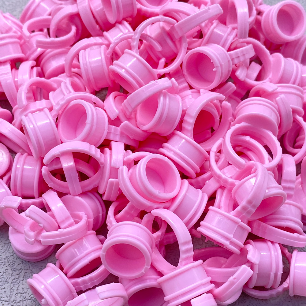 100 Uds. Taza de anillo de peg - Eyelash Extension Fan reseña y precio