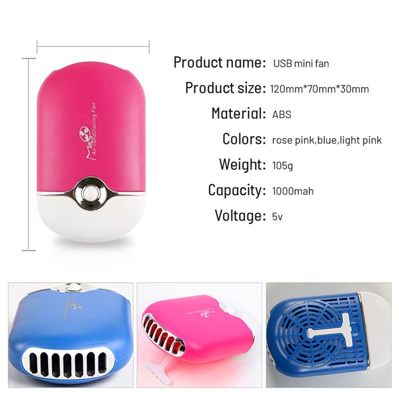 Miniventilador USB para pestañ - Eyelash Extension Fan reseña y precio
