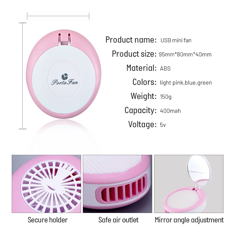 Miniventilador USB para pestañ - Eyelash Extension Fan reseña y precio
