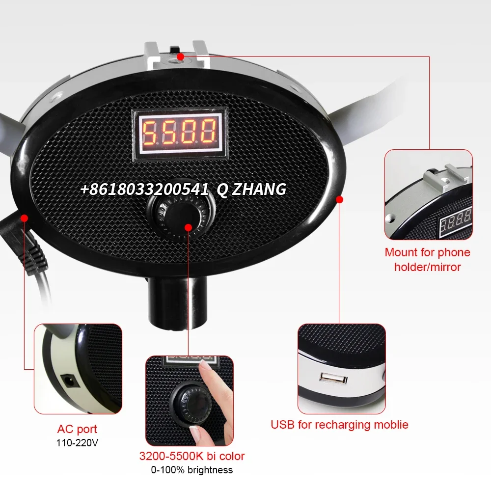 Lámpara LED Yidoblo 80W FX-800 - Video Eyelash Extension reseña y precio