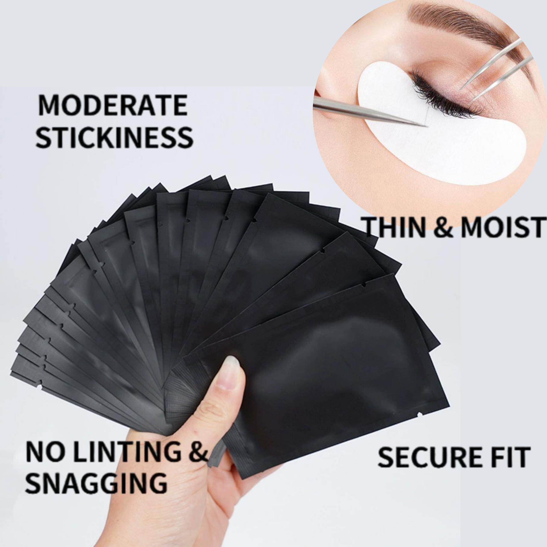 25/50 Pares de Parches Negros  - Eyelash Extension Uv reseña y precio