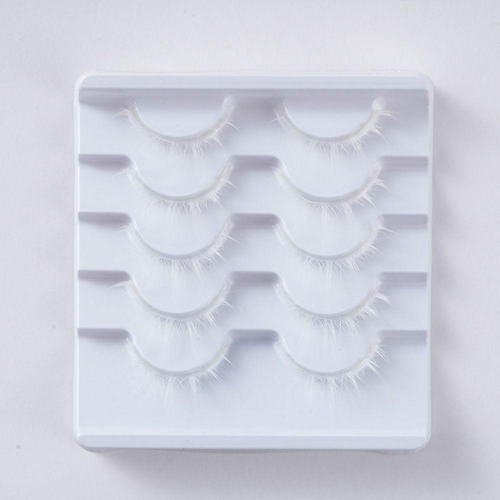 Pestañas de Anime blancas y bl - Eyelash Extension Japanese Style reseña y precio