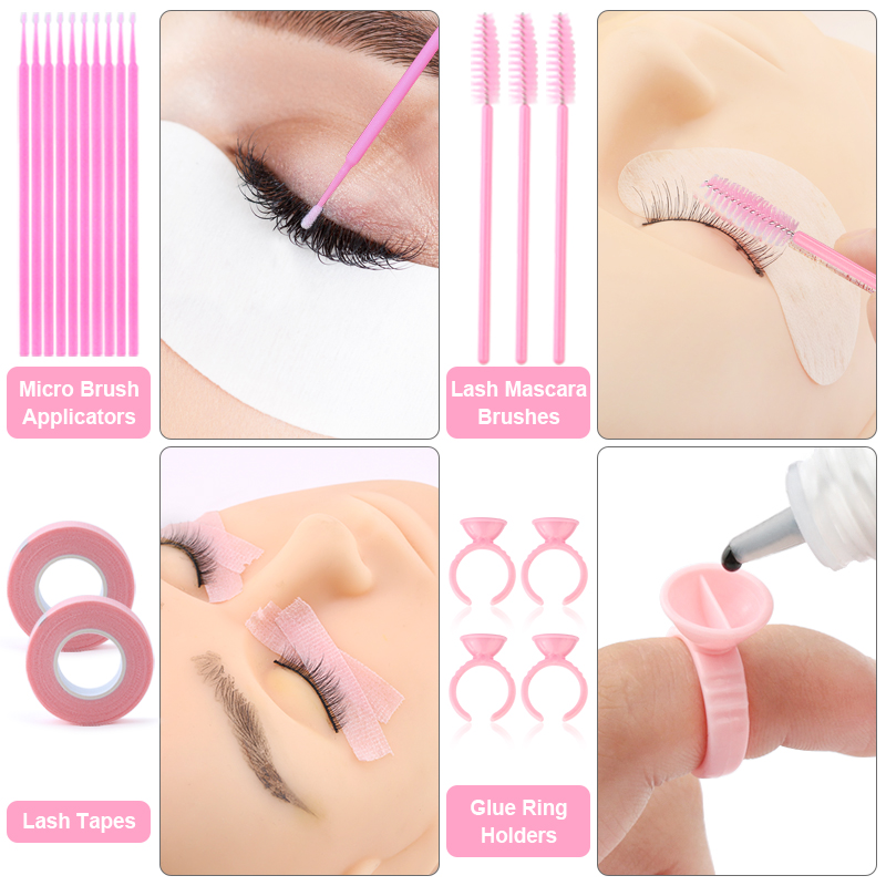 Juego de 268 Uds de pinceles p - Eyelash Extension Fan reseña y precio