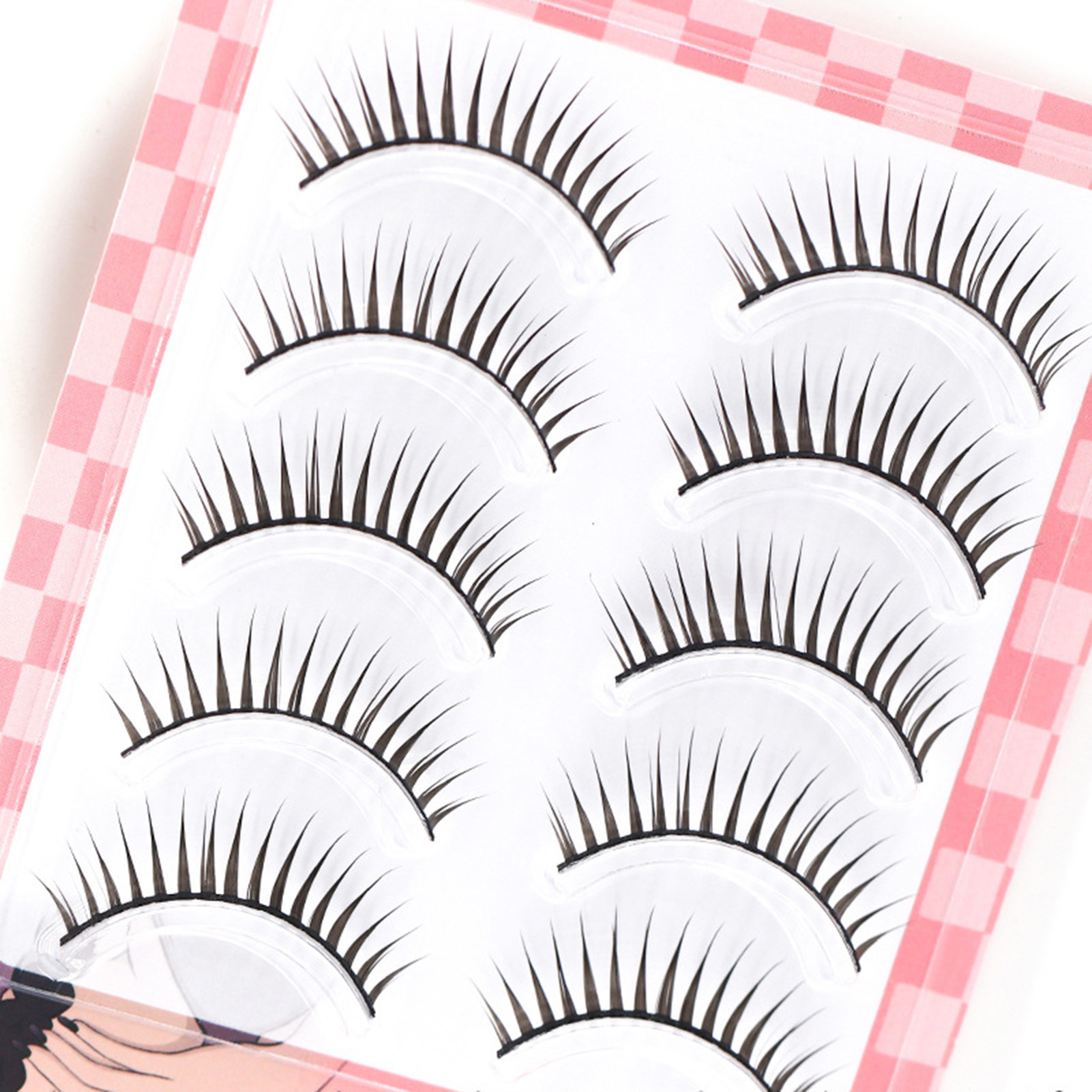5 pares de pestañas postizas d - Eyelash Extension Japanese Style reseña y precio