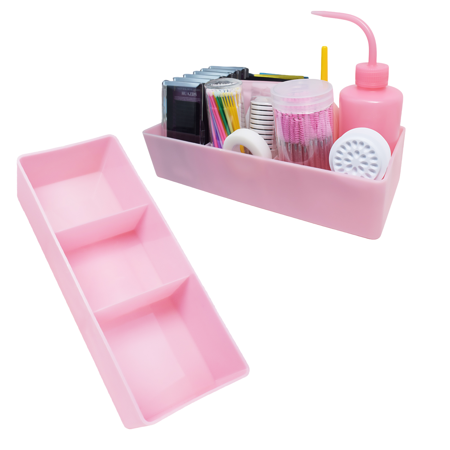 Caja de almacenamiento de pest - Eyelash Extension Maps reseña y precio