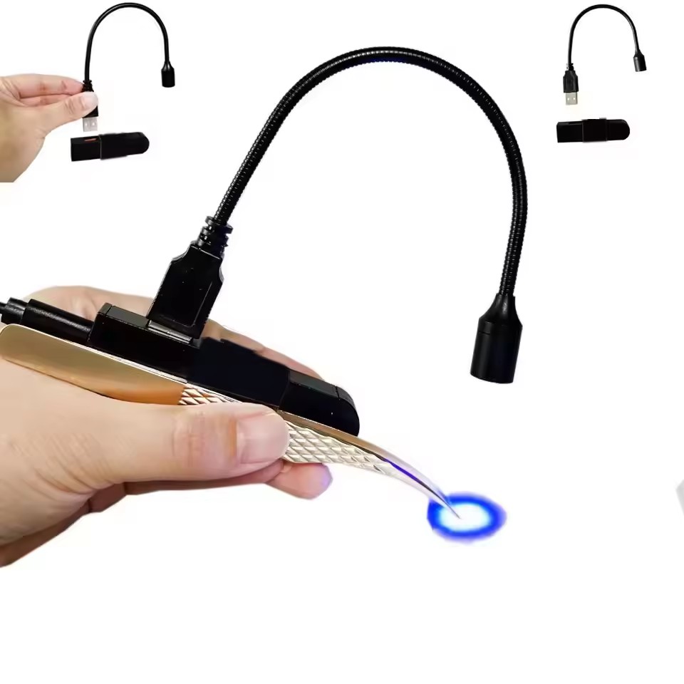 Lámpara USB de mano con pinzas - Eyelash Extension Uv reseña y precio