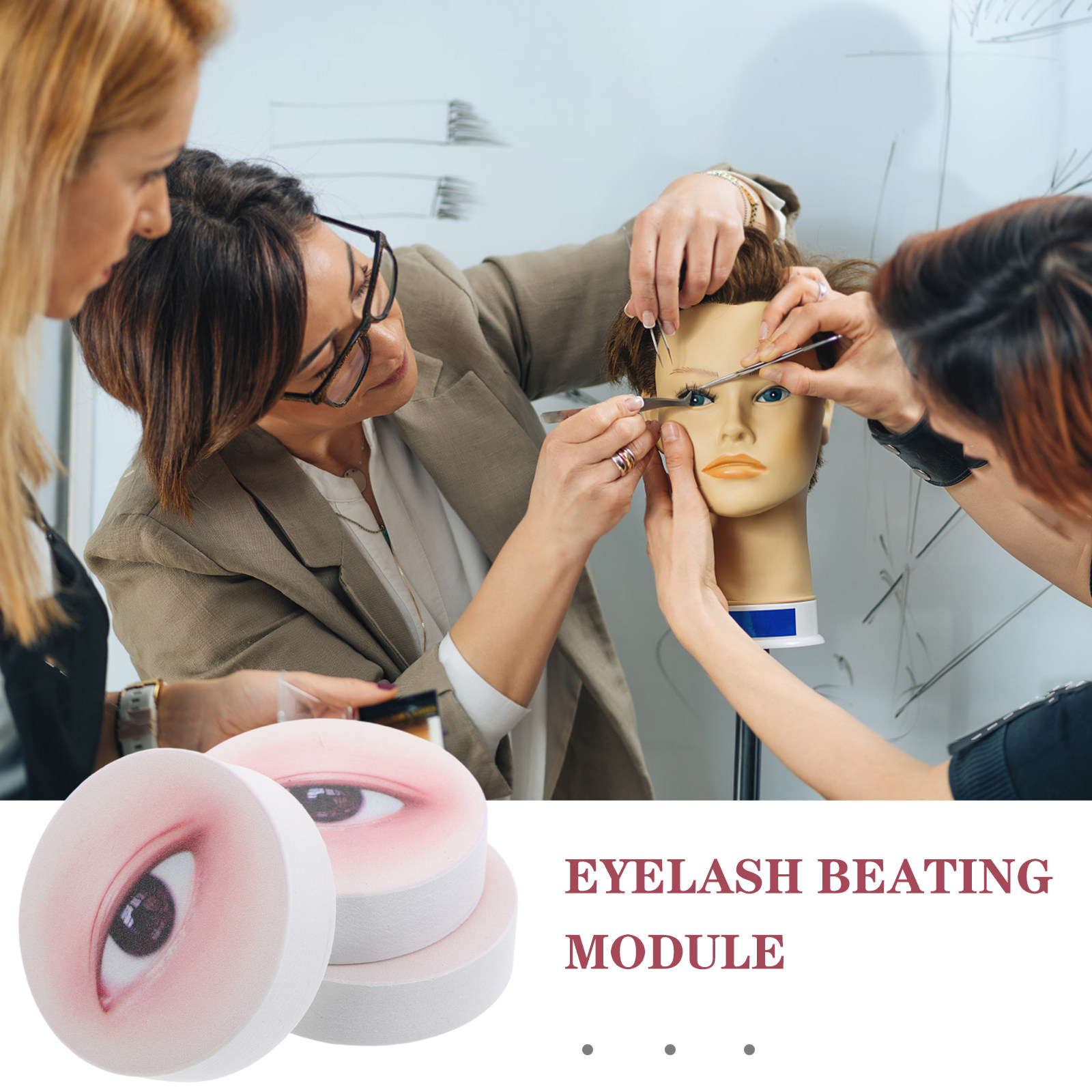 3 Tableros de Práctica para Ex - Eyelash Extension Salon reseña y precio