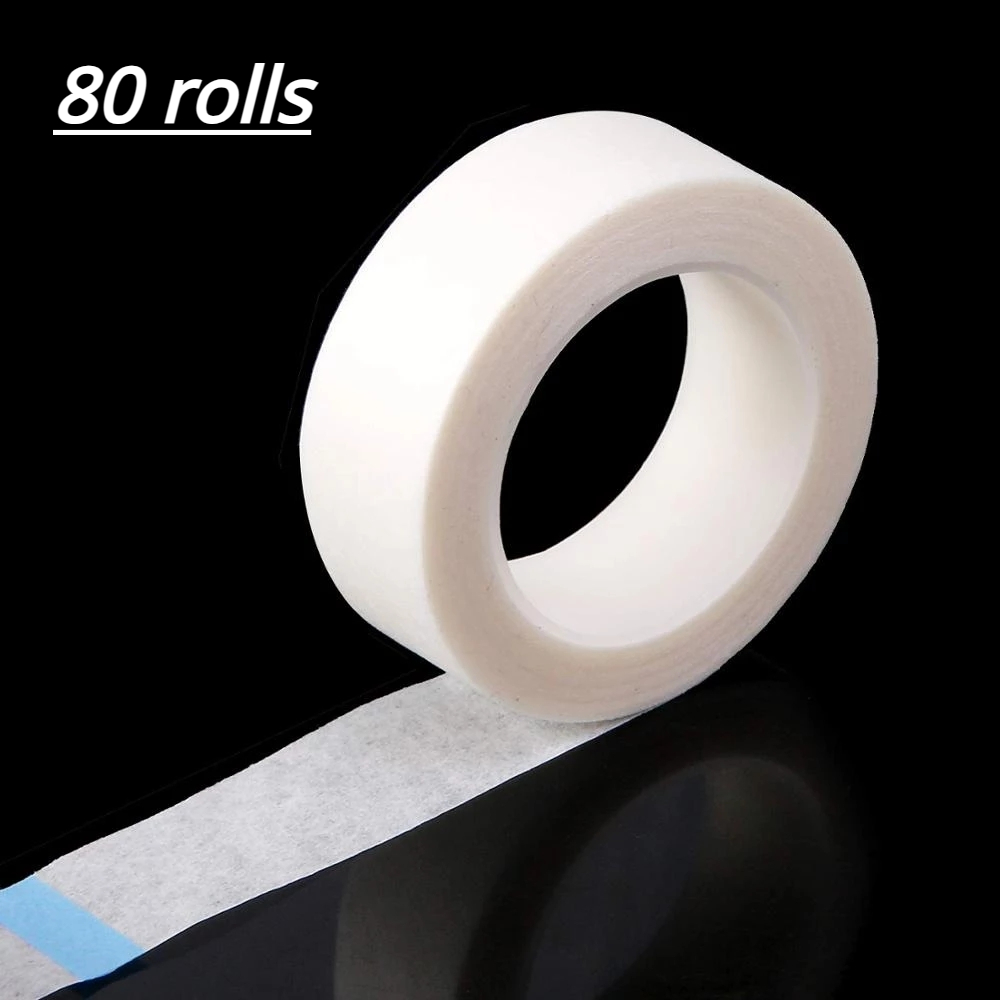 80 Uds extensión de pestañas p - Tape Breathable Lash reseña y precio
