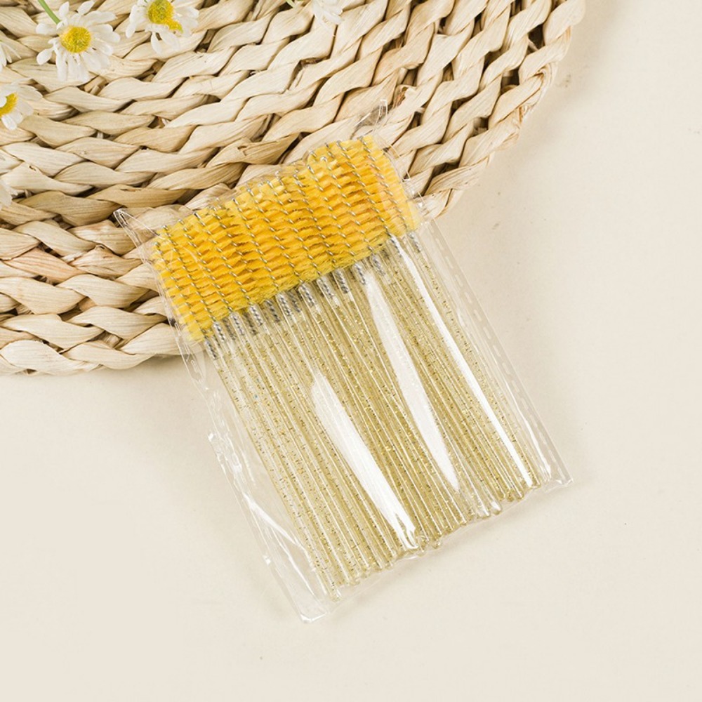 50-100 Uds. Peines de cepillo  - Eyelash Extension Salon reseña y precio