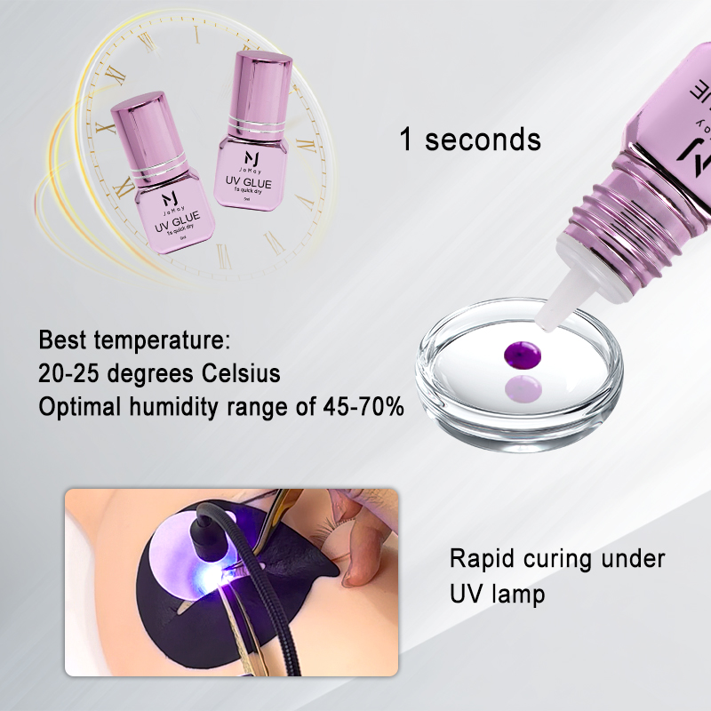 JOMAY - Pegamento de Secado Rá - Eyelash Extension Uv reseña y precio
